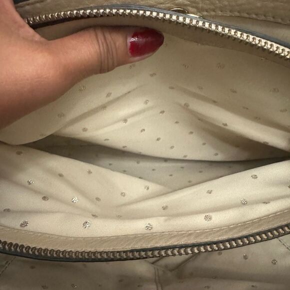 Kate Spade Beige Perforated Satchel - Picture 11 of 16